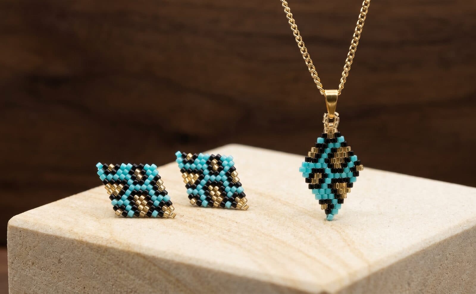 Set Animal Print Turquesa